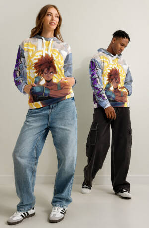 Skrap Aura All over print hoodie